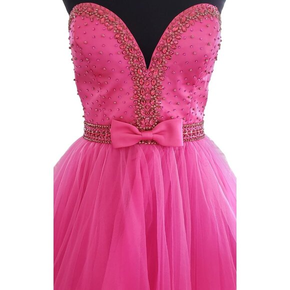 Luxury Designer Couture Evening Wedding Cocktail Runway Party Prom Gown Dress NW - Picture 13 of 16